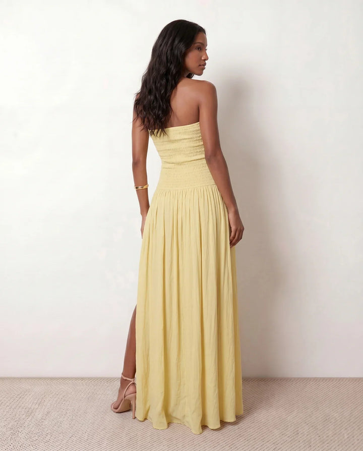 Zofia | Strapless A-Line Maxi Dress