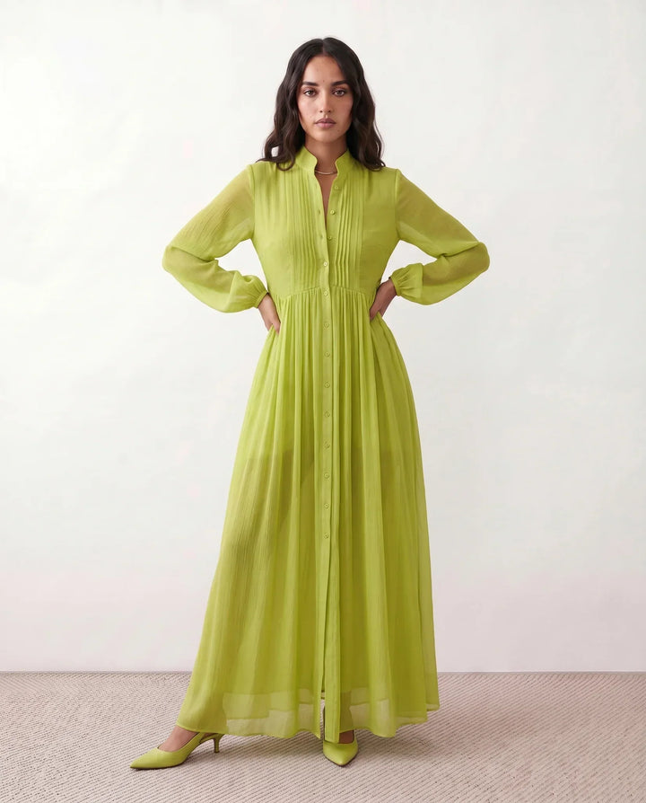 Raissa | Button Front Maxi Dress