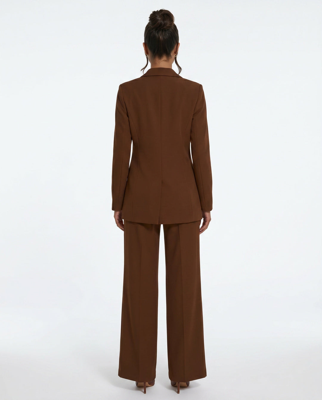 Ravelle | Longline Tailored Wide-Leg Pant Suit