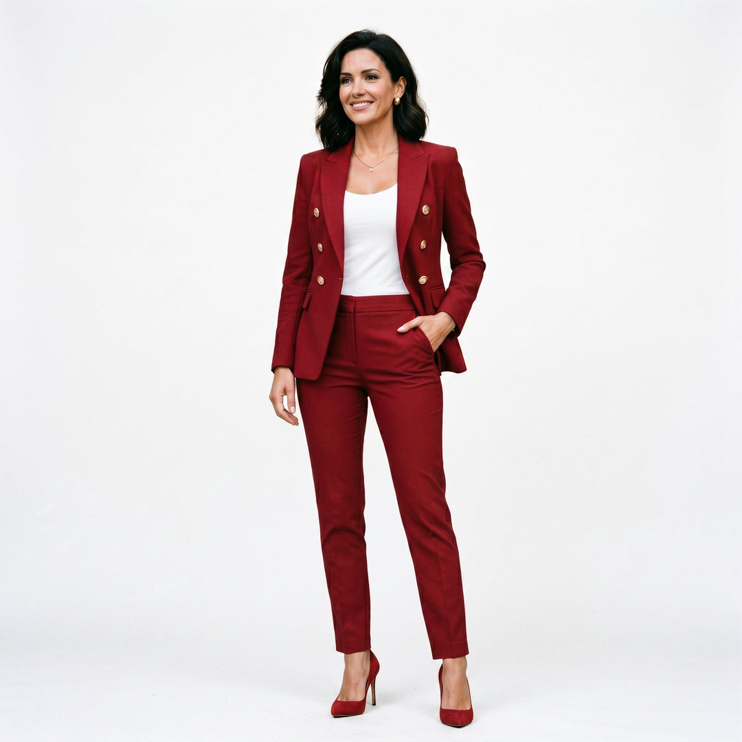 Leona | Tailored Blazer &amp; Pants Set