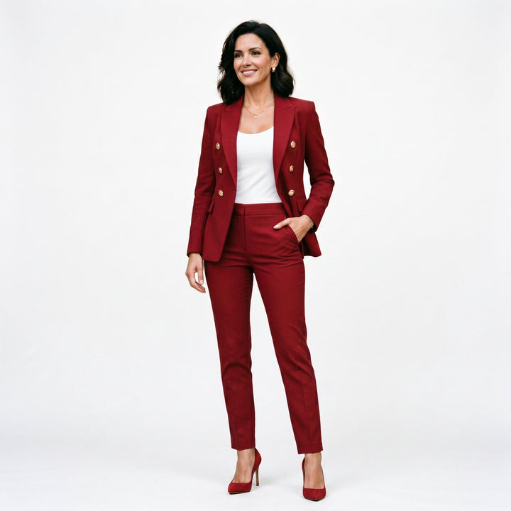 Leona | Tailored Blazer &amp; Pants Set
