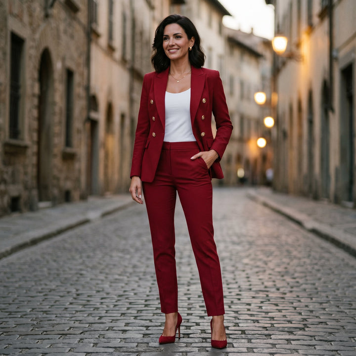 Leona | Tailored Blazer &amp; Pants Set