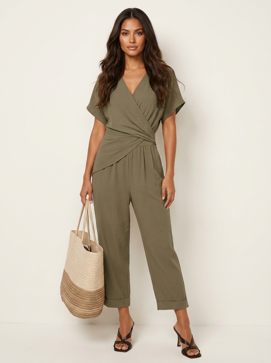 Talia | Wrap Jumpsuit