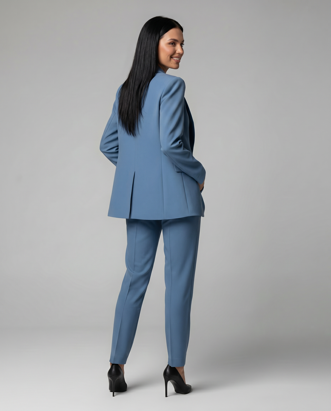 Kathleen | Blazer Set with Straight-Leg Pant