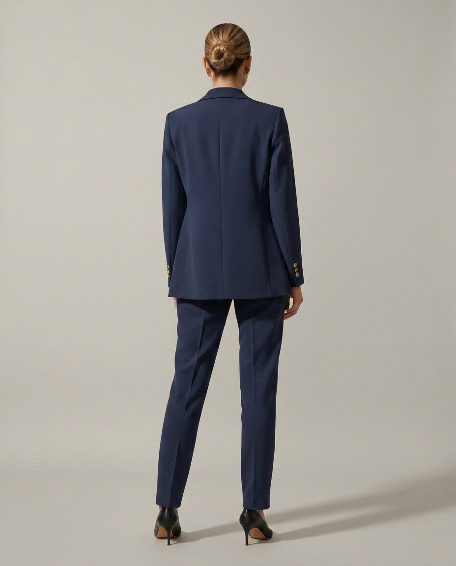 Luella | Blazer Set with Straight-Leg Pants