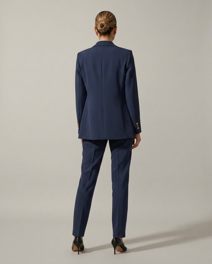 Luella | Blazer Set with Straight-Leg Pants