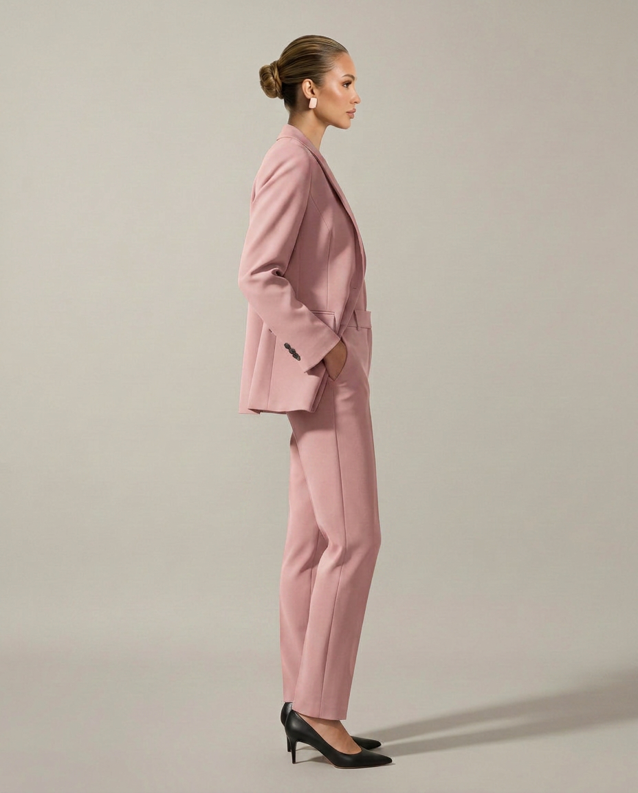Luella | Blazer Set with Straight-Leg Pants