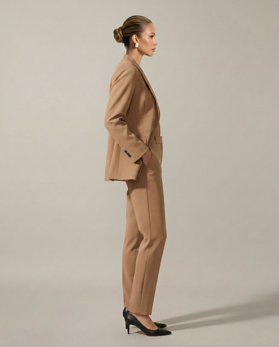 Luella | Blazer Set with Straight-Leg Pants