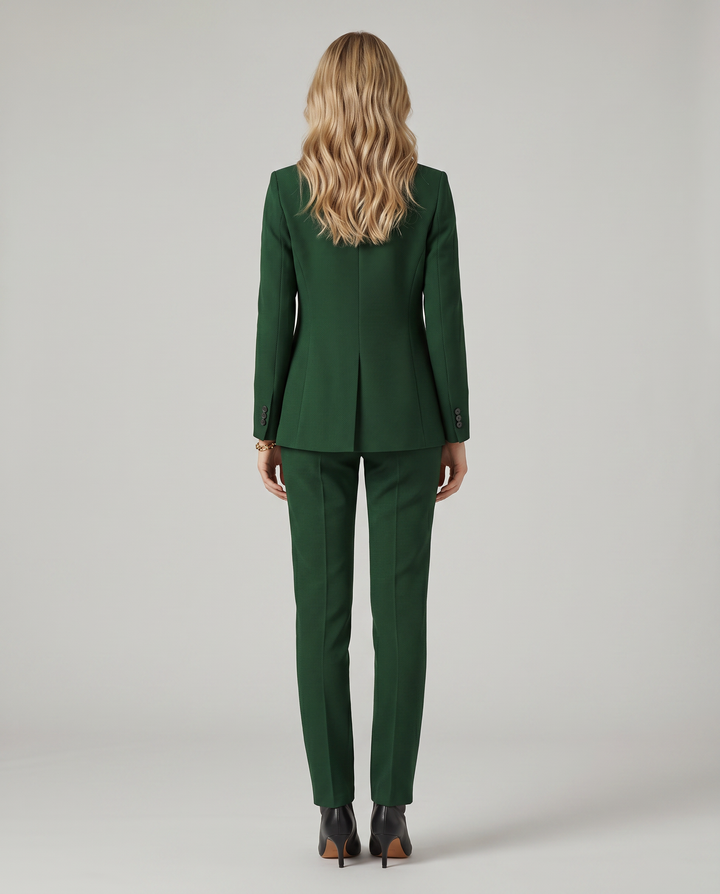 Geneva | Blazer Set with Straight-Leg Pants