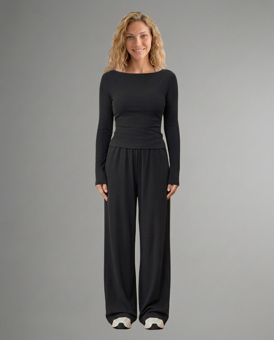 Shari | Top and Pants Set with Relaxed Fit