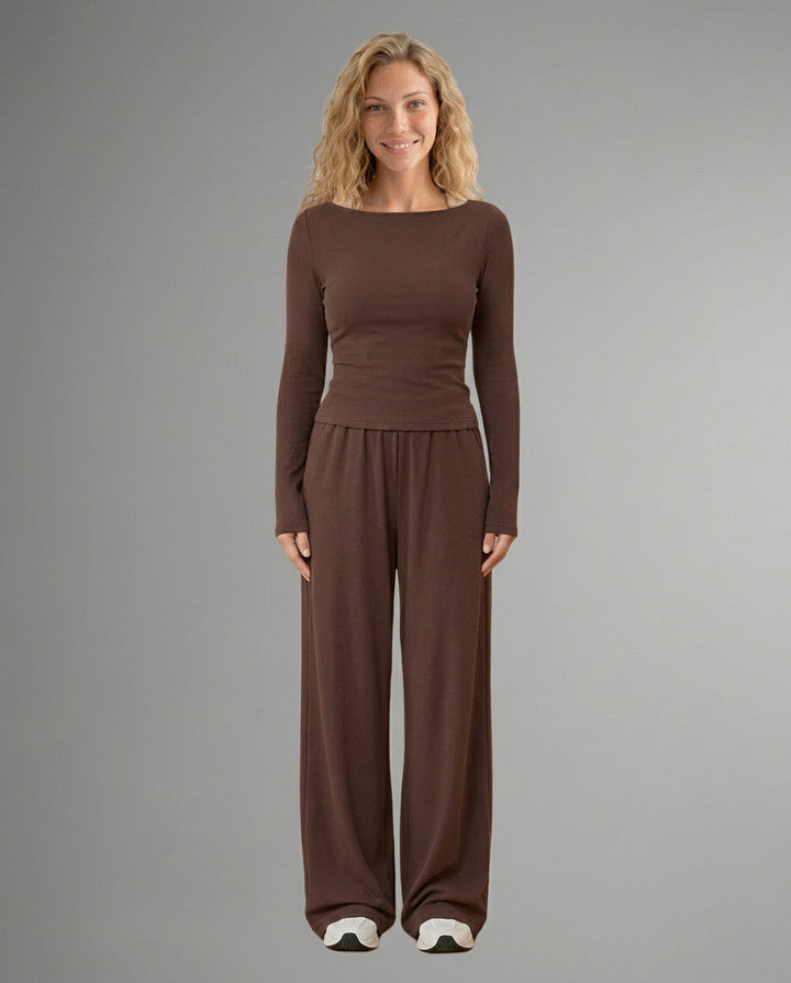 Shari | Top and Pants Set with Relaxed Fit