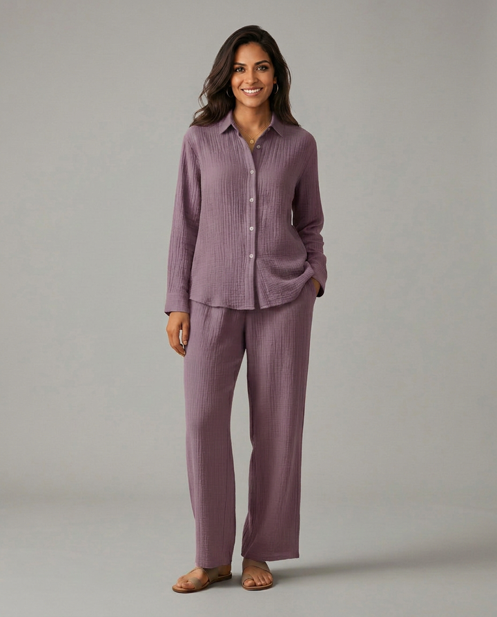 Susie | Two-Piece Set with Wide Pants