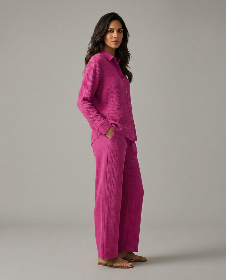 Susie | Two-Piece Set with Wide Pants