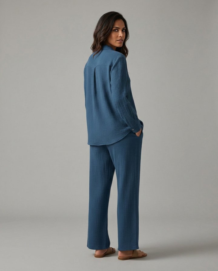 Susie | Two-Piece Set with Wide Pants