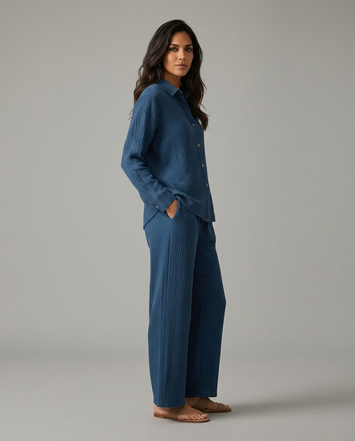 Susie | Two-Piece Set with Wide Pants