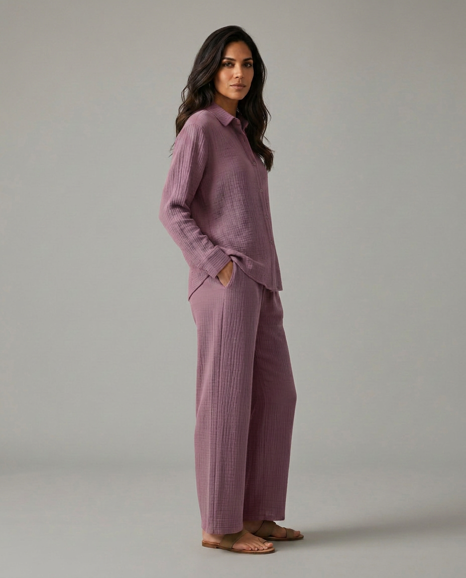 Susie | Two-Piece Set with Wide Pants