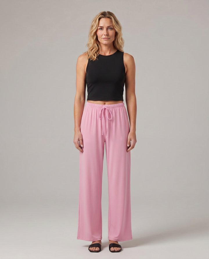 Luna | Two-Piece Set with Wide-Leg Pants