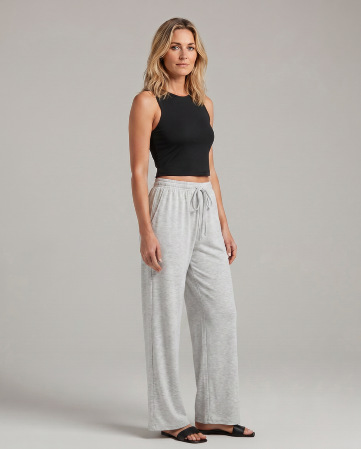 Luna | Two-Piece Set with Wide-Leg Pants