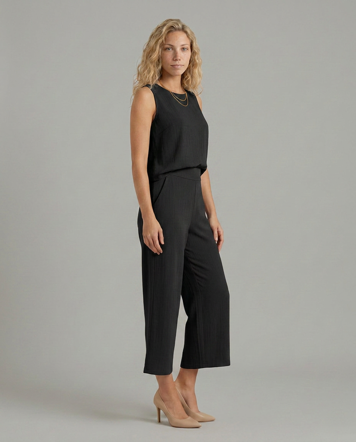 Katina | Two-Piece Set with Cropped Pants