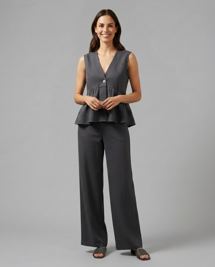 Elaine | Two-Piece Set with Wide Pants