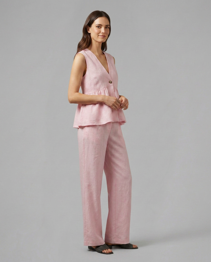 Elaine | Two-Piece Set with Wide Pants