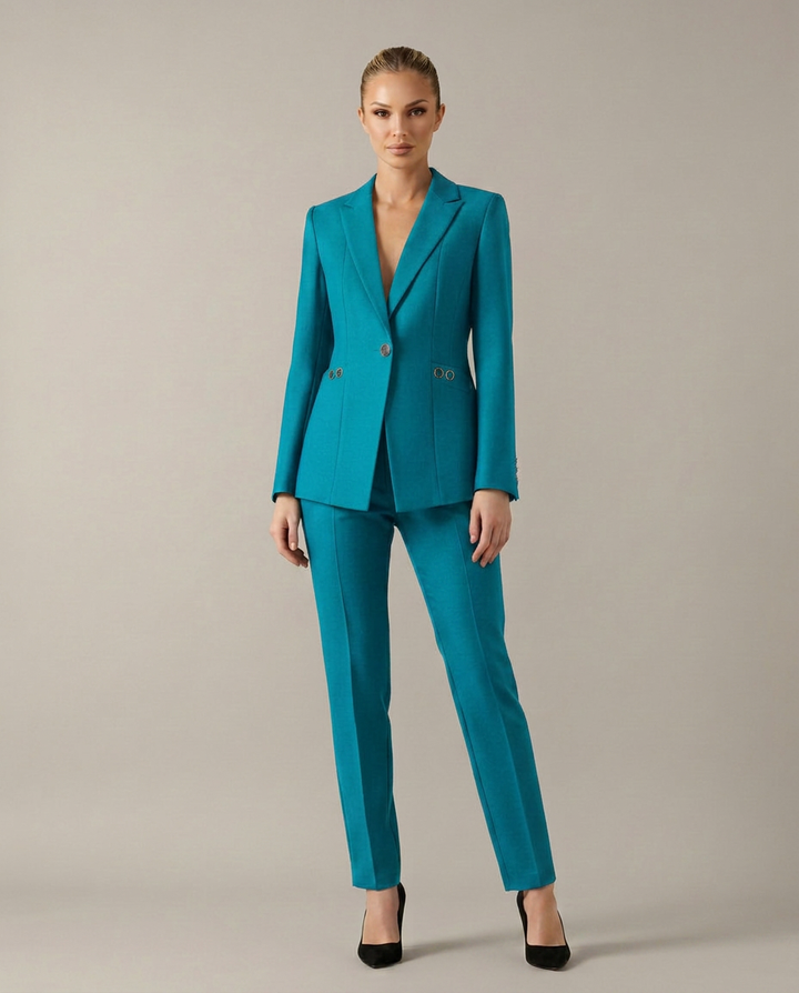 Sabrina | Blazer Set with Straight Pants