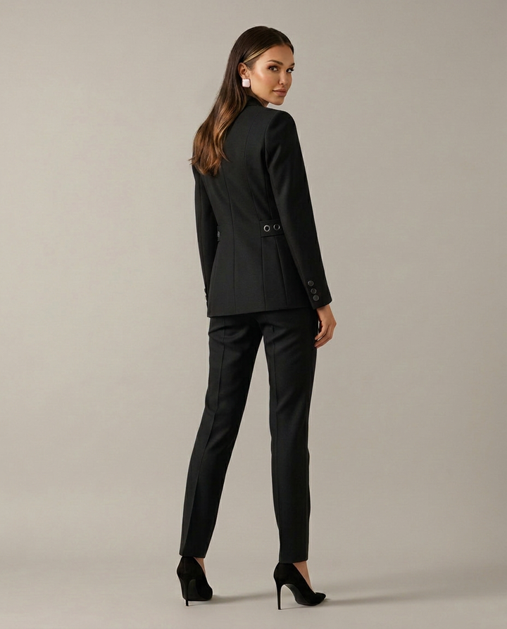 Sabrina | Blazer Set with Straight Pants