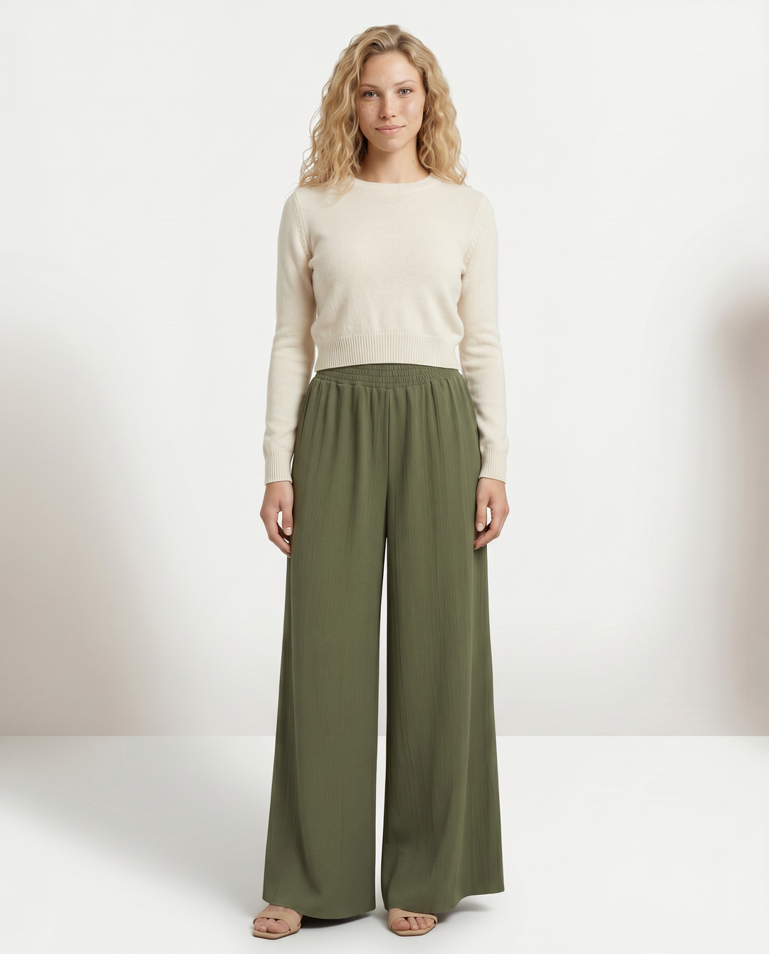 Paula | Palazzo Pants with Wide Legs