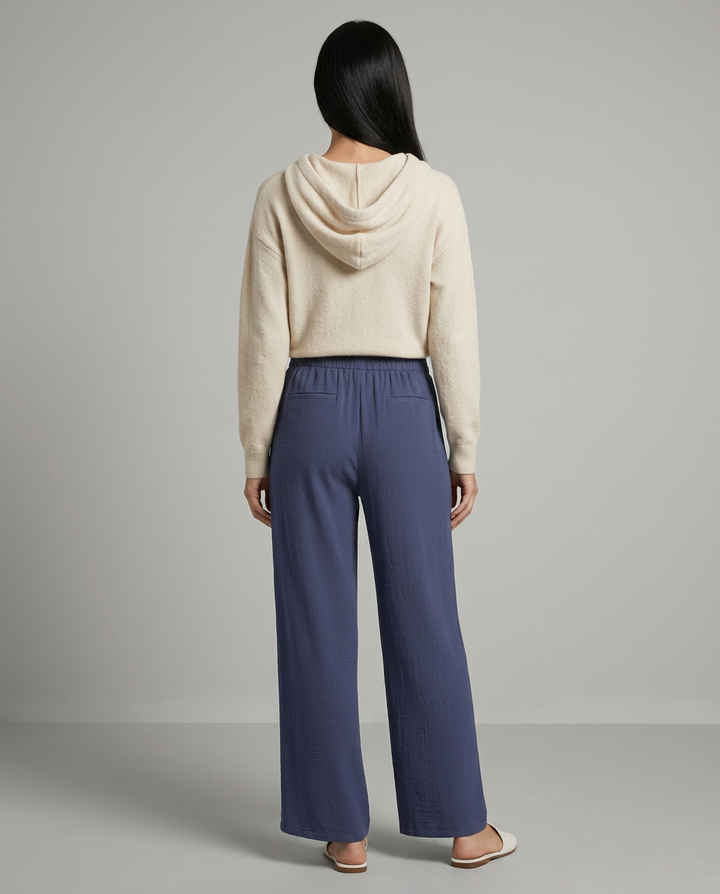 Candice | Wide-Leg Pants with Drawstring Waist