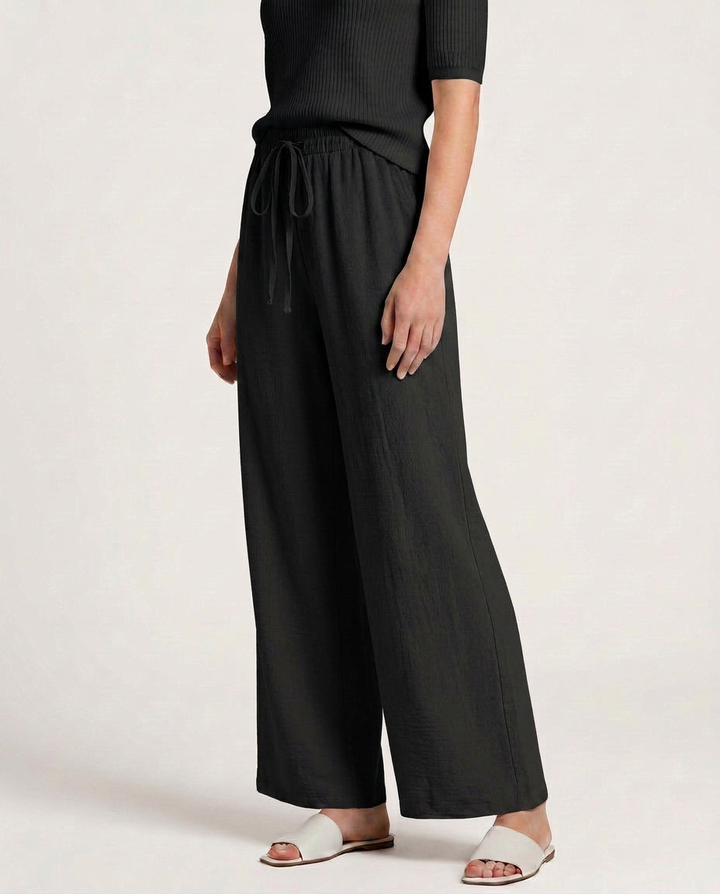 Candice | Wide-Leg Pants with Drawstring Waist