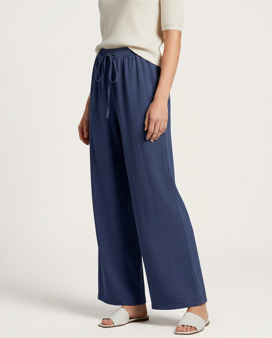 Candice | Wide-Leg Pants with Drawstring Waist
