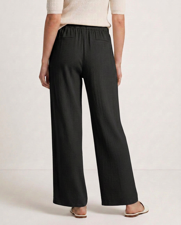 Candice | Wide-Leg Pants with Drawstring Waist