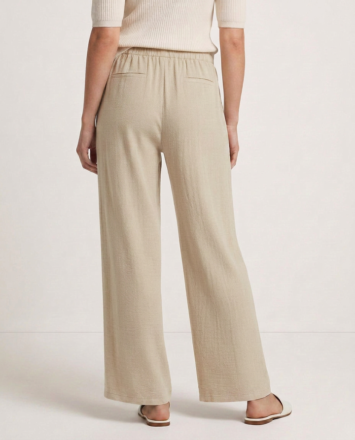 Candice | Wide-Leg Pants with Drawstring Waist