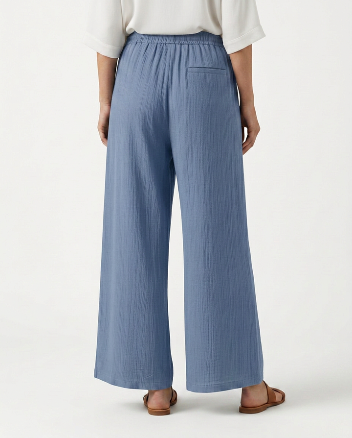 Gloria | Wide-Leg Pants with Drawstring