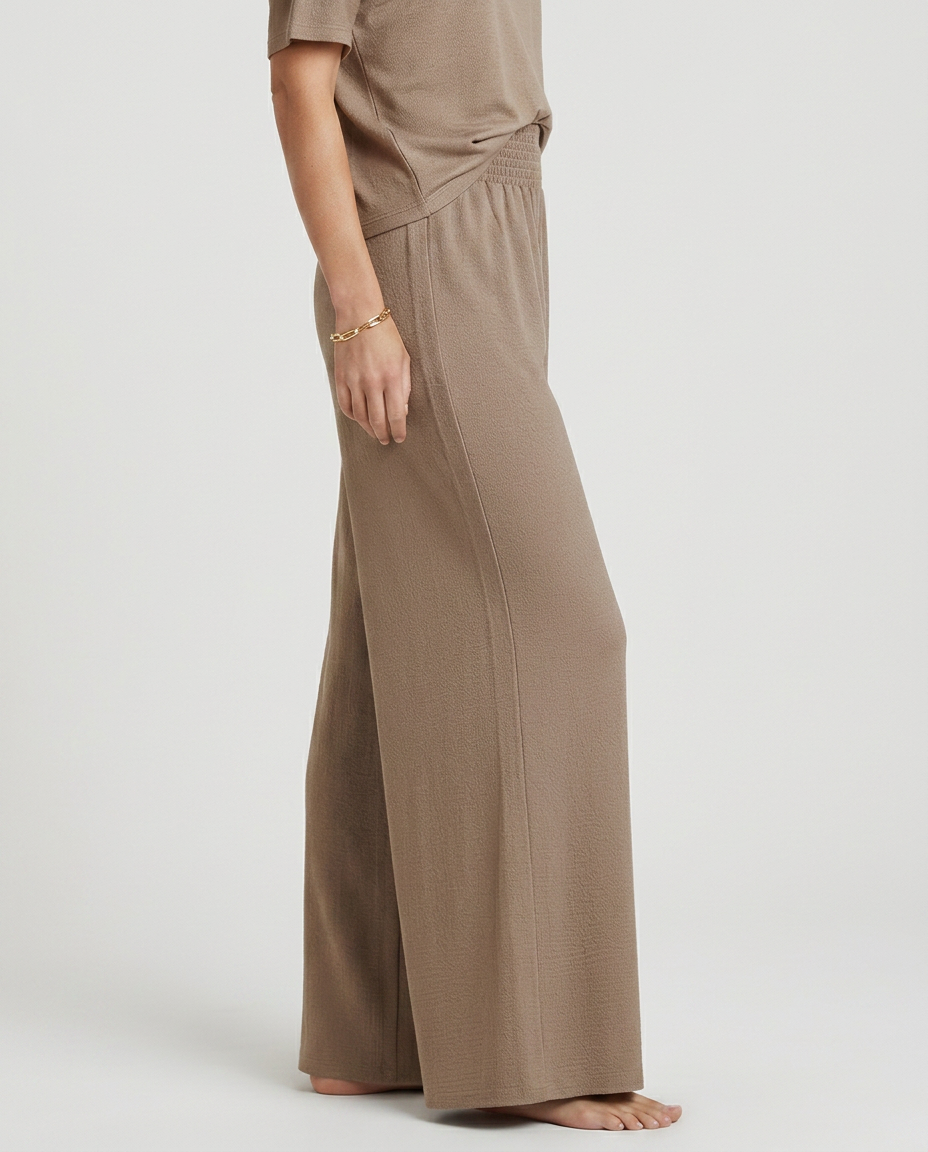 Kristin | Wide-Leg Pants with Elastic Waist