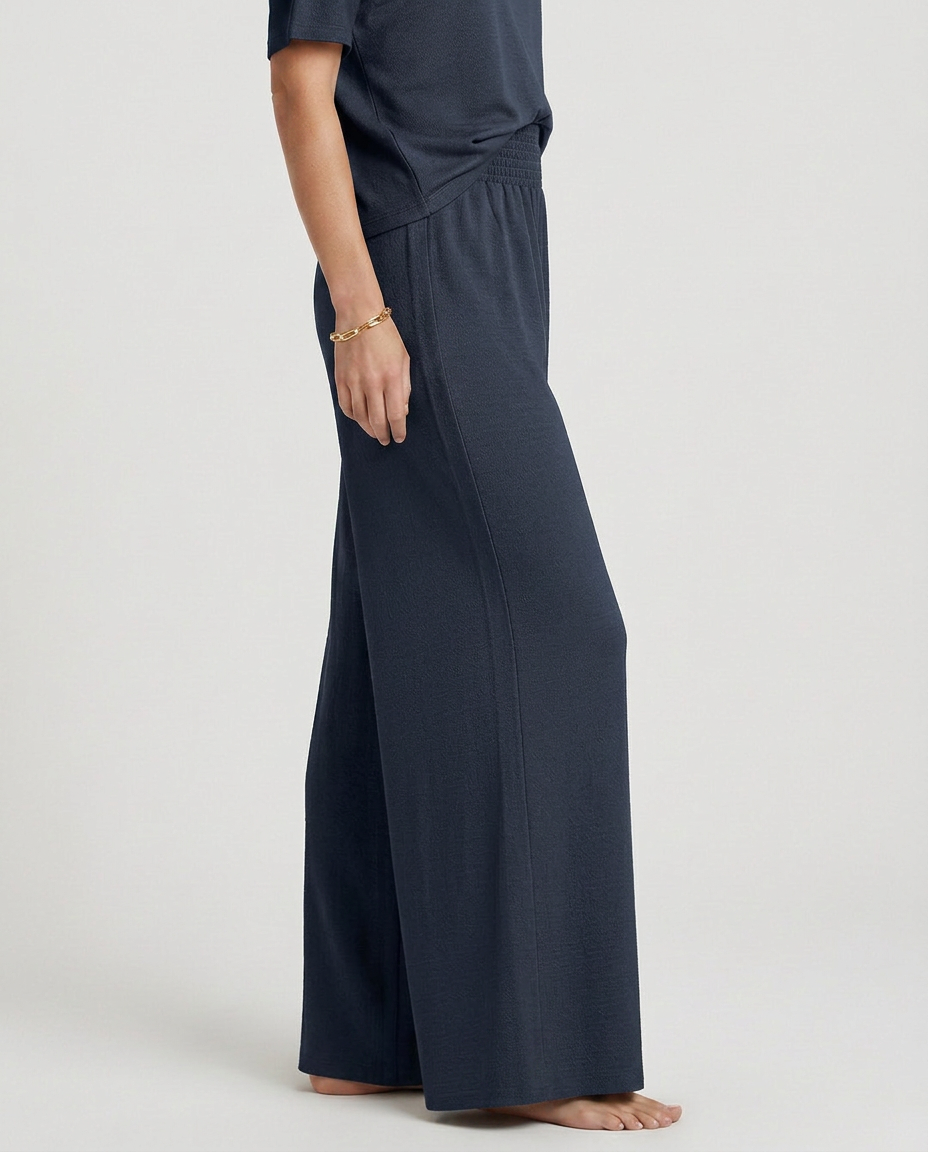 Kristin | Wide-Leg Pants with Elastic Waist