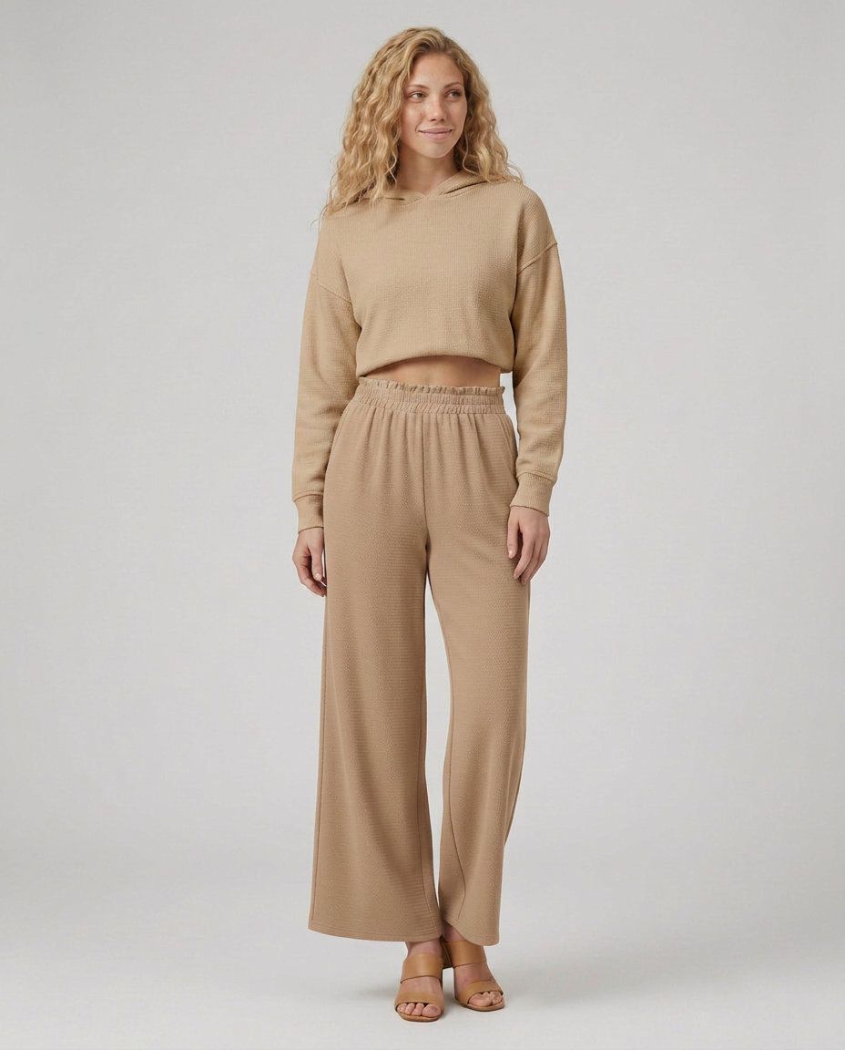 Tami | Wide Leg Pants with Elastic Waistband