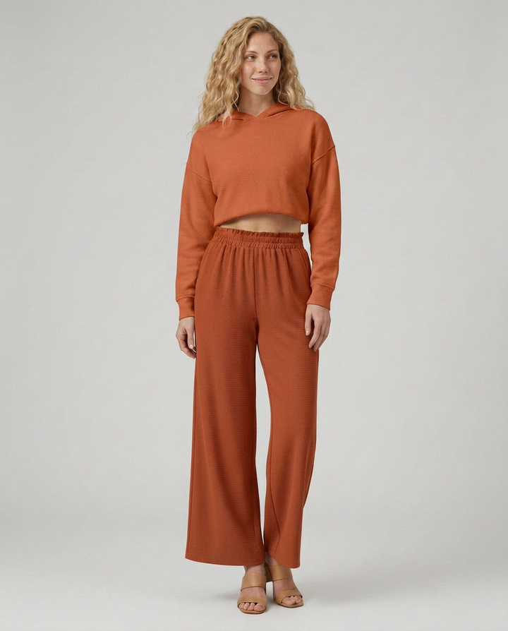 Tami | Wide Leg Pants with Elastic Waistband