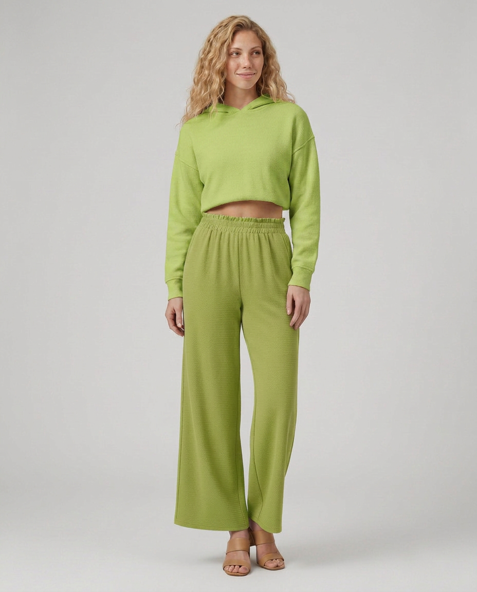 Tami | Wide Leg Pants with Elastic Waistband