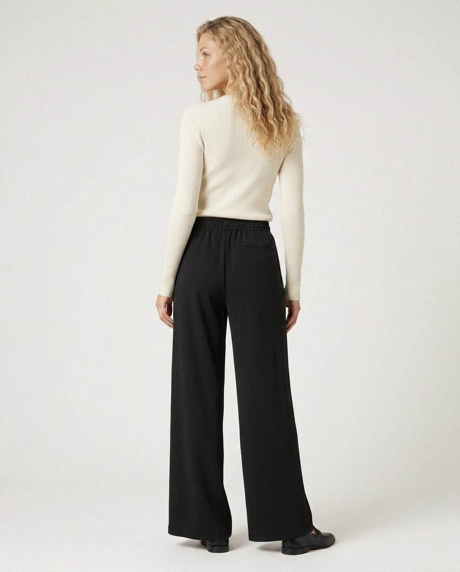 Haley | High Waist Wide Leg Pants