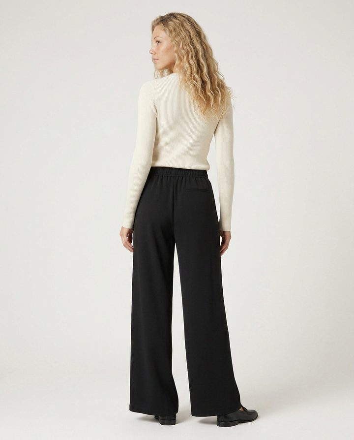 Haley | High Waist Wide Leg Pants