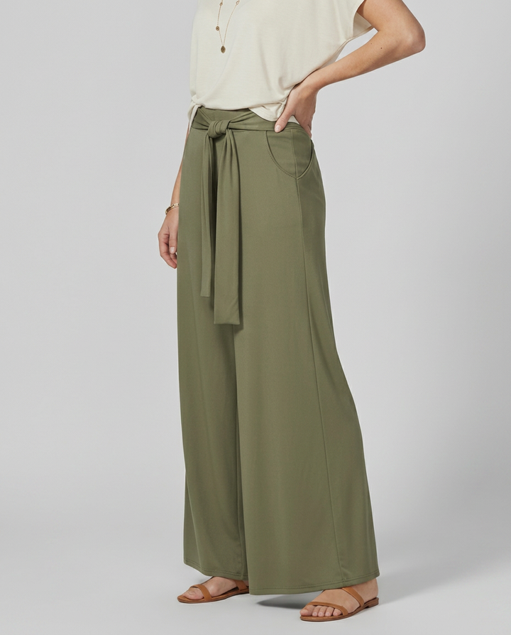 Polly | Tie-Waist Wide-Leg Pants