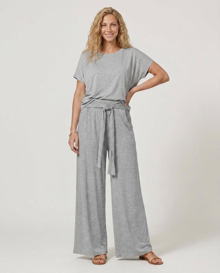 Polly | Tie-Waist Wide-Leg Pants