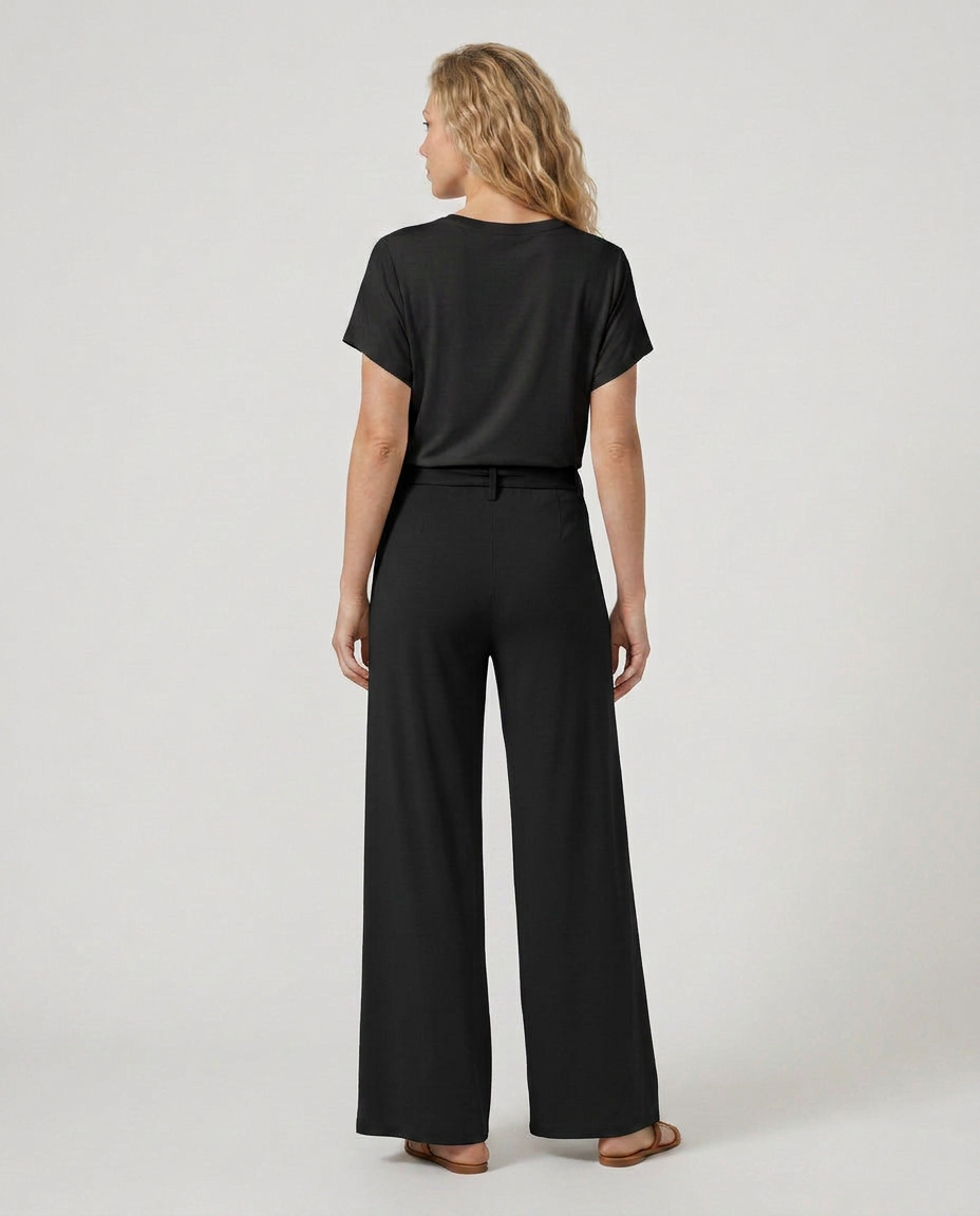 Polly | Tie-Waist Wide-Leg Pants
