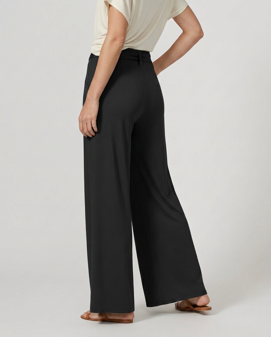 Polly | Tie-Waist Wide-Leg Pants