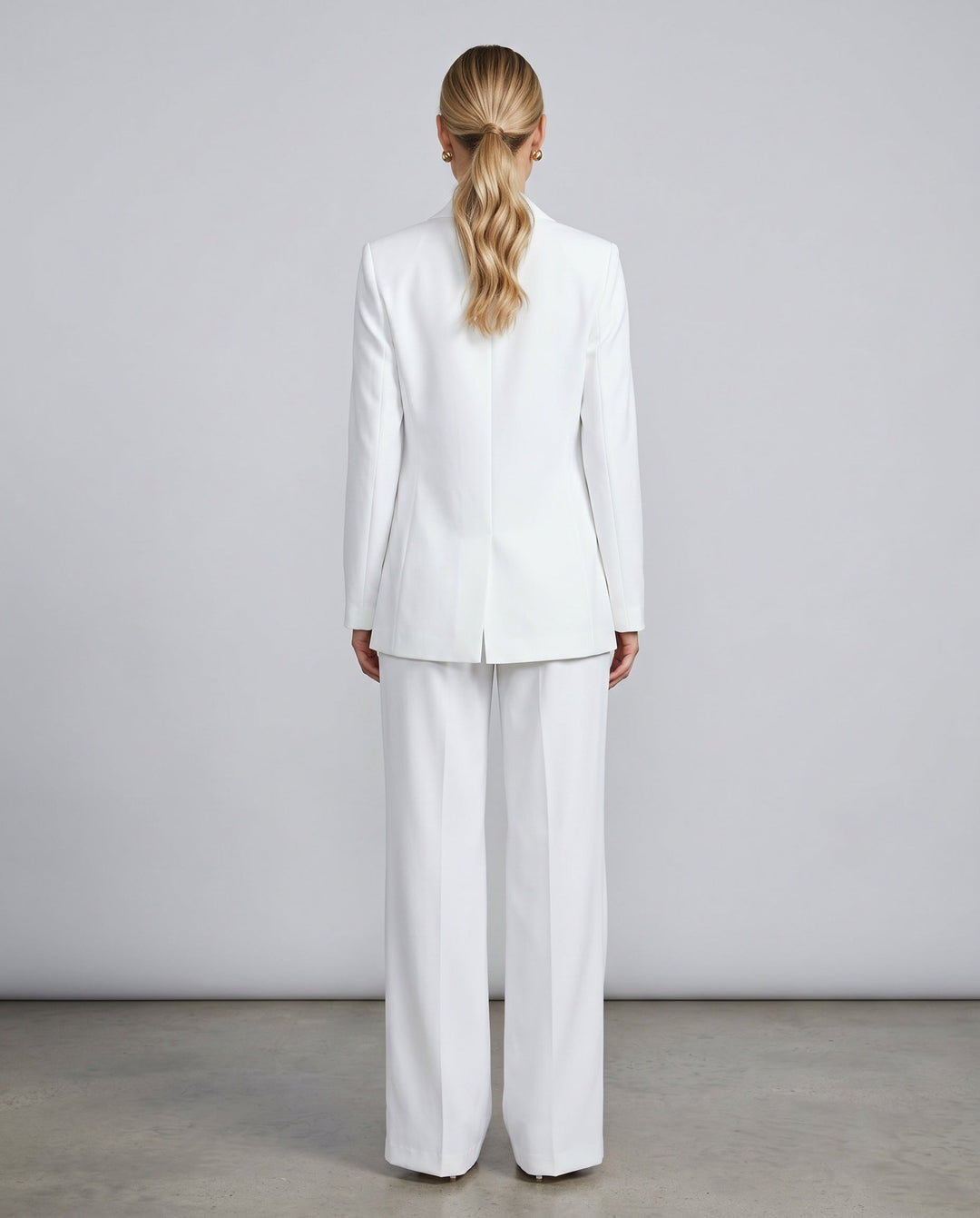 Ravelle | Longline Tailored Wide-Leg Pant Suit